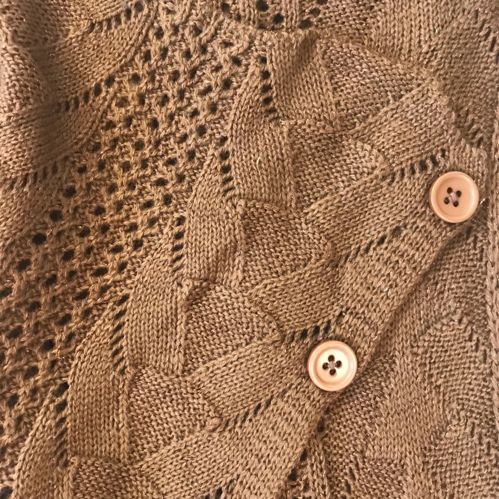 NWT. Knit Scarf or cape
